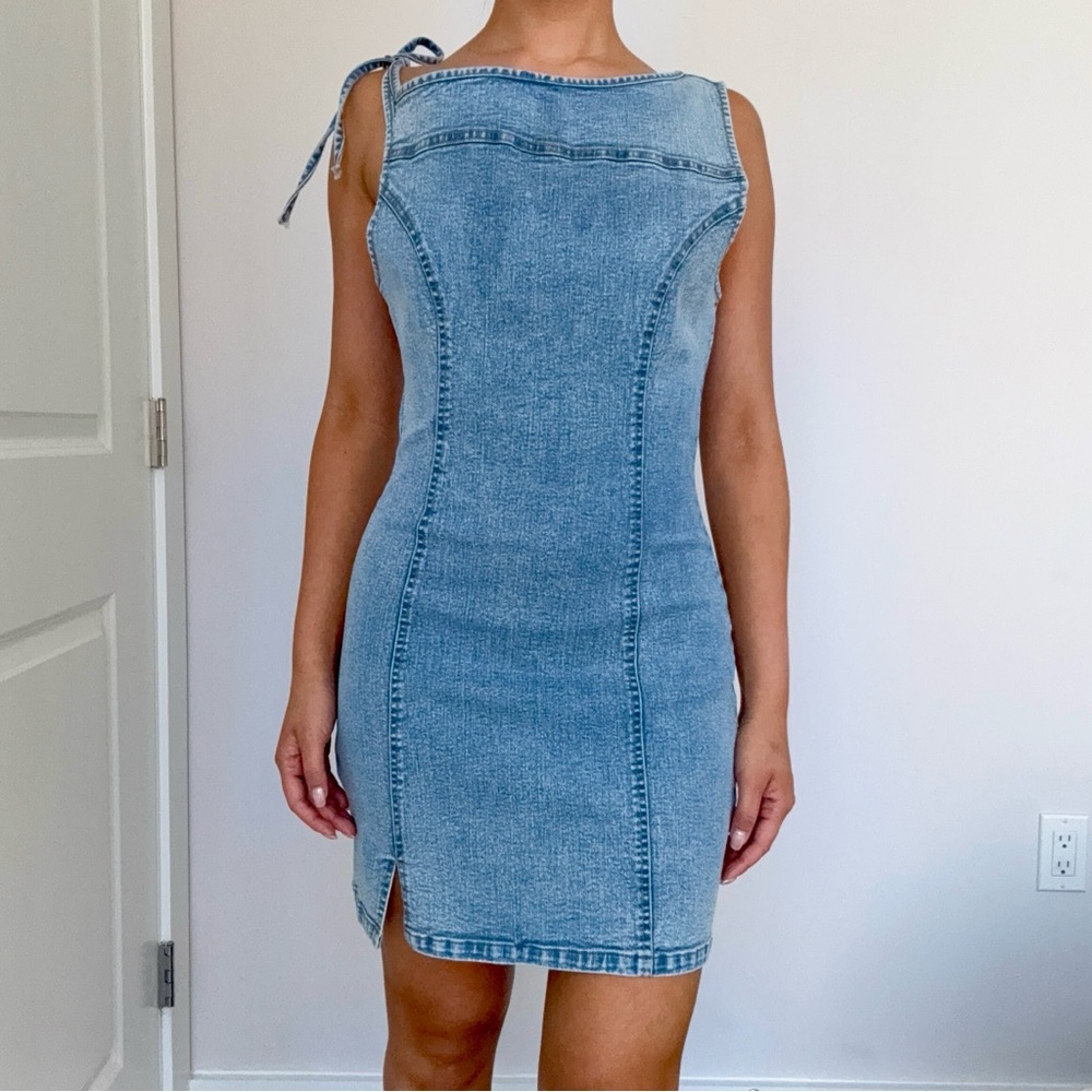 Denim Mini Dress